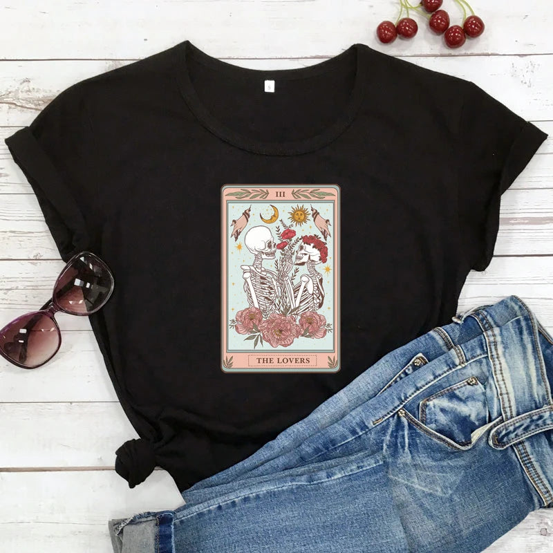 The Lovers Tarot T-Shirt