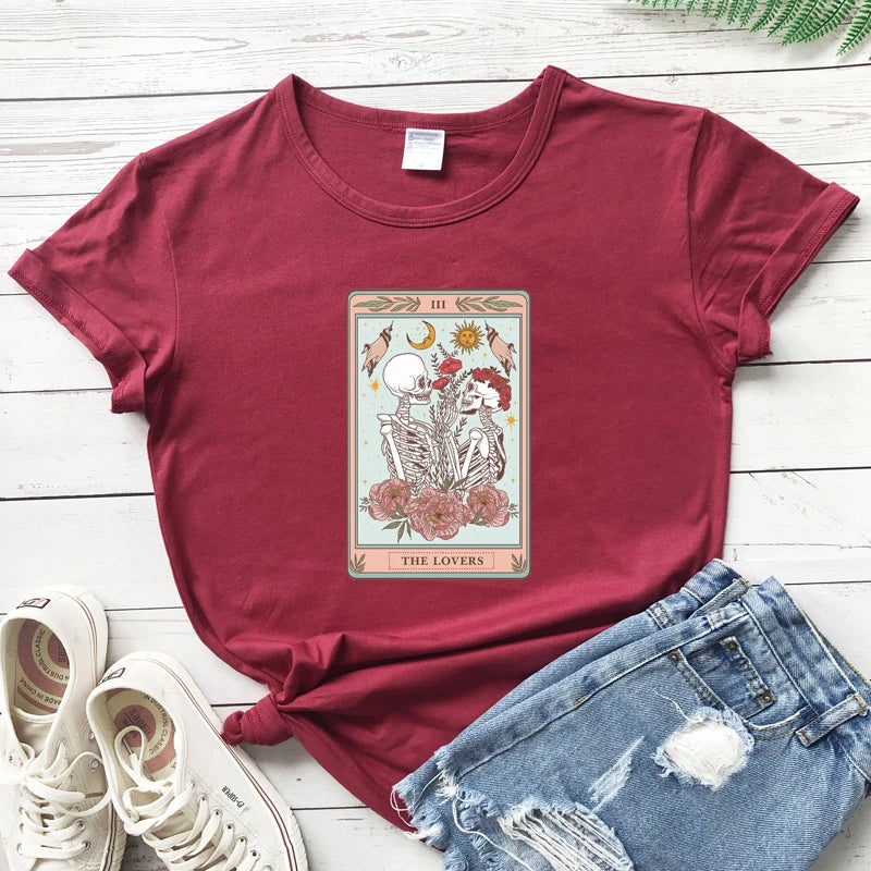 The Lovers Tarot T-Shirt