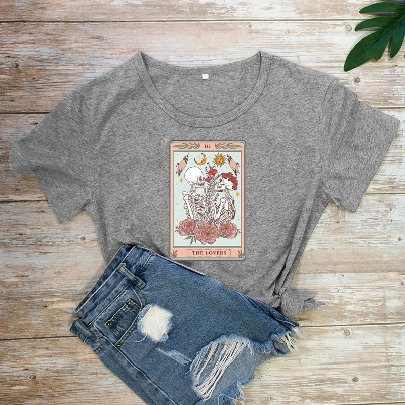 The Lovers Tarot T-Shirt