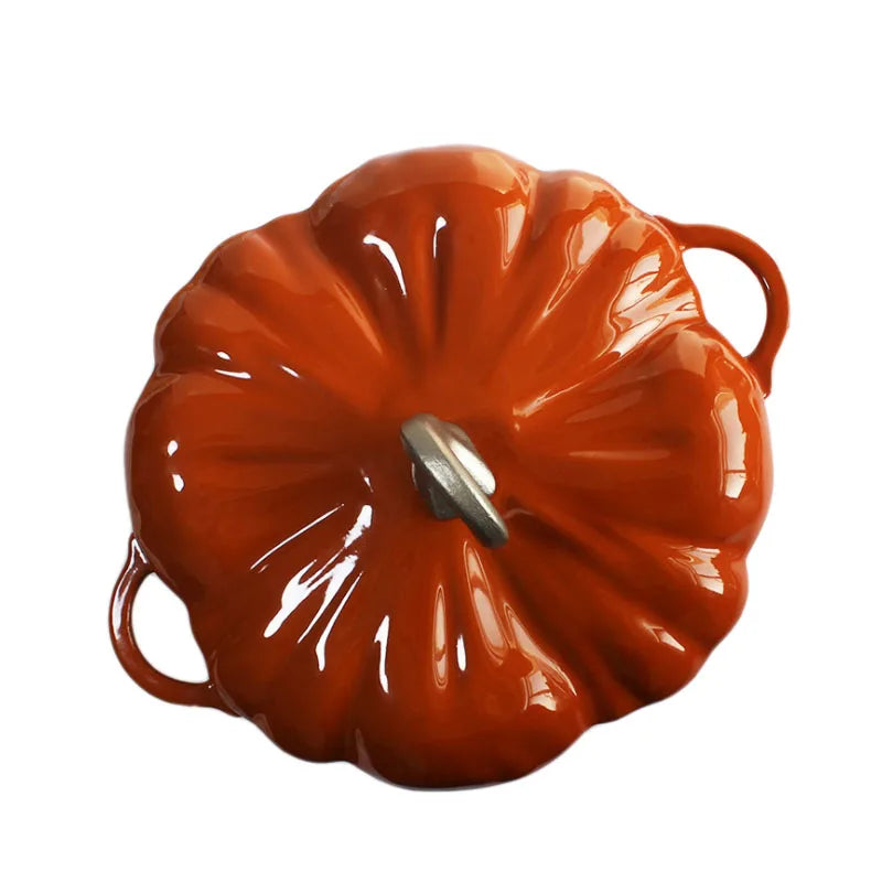 Cast Iron Pumpkin Dutch Oven - 3.5qt