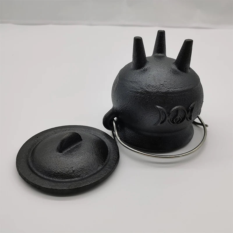 Mini Triple Moon Cast Iron Cauldron