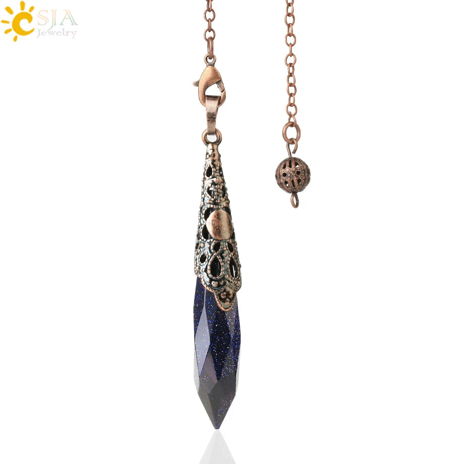 Brass Ornate Pendulums - Elven Collection
