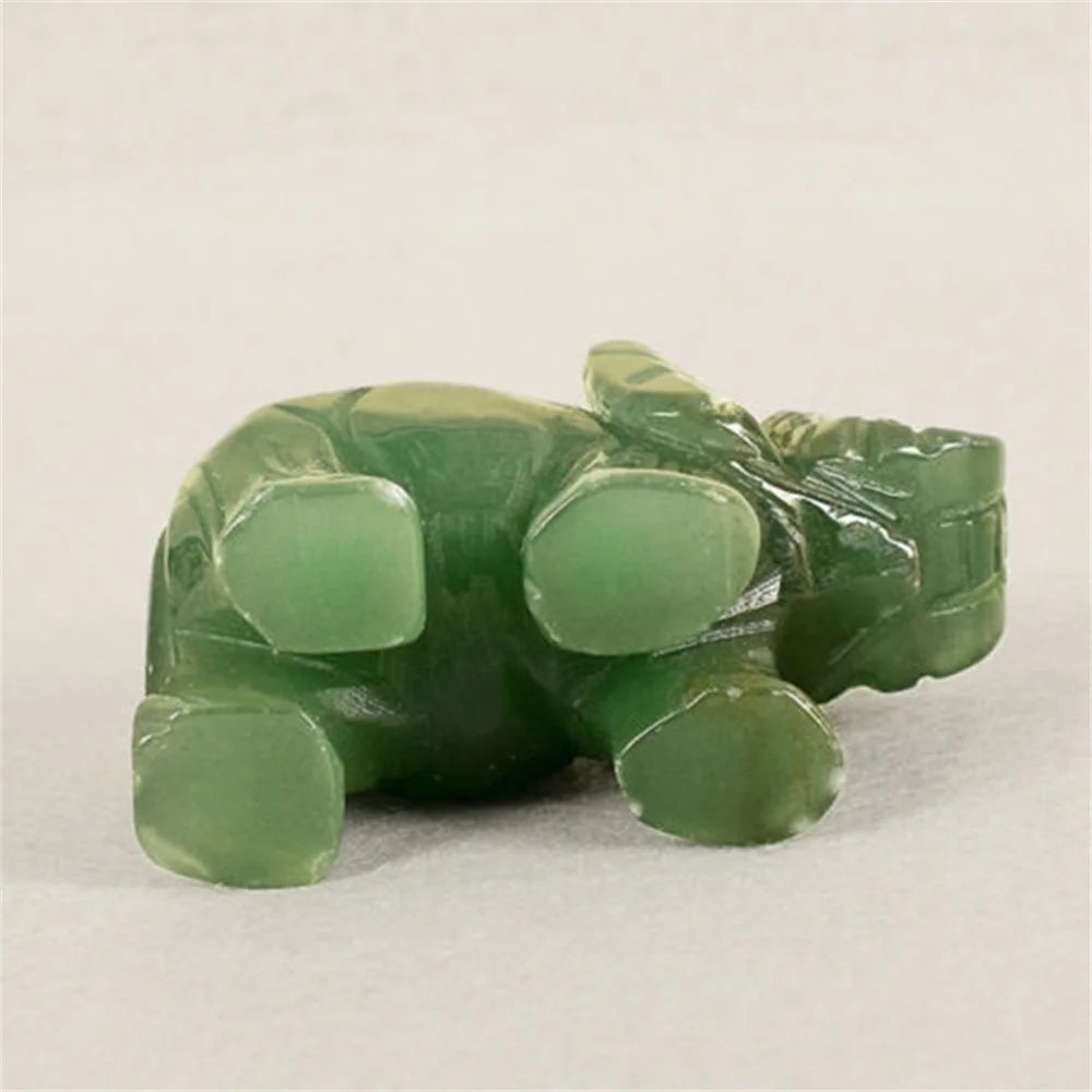 Mini Crystal Elephant Carvings