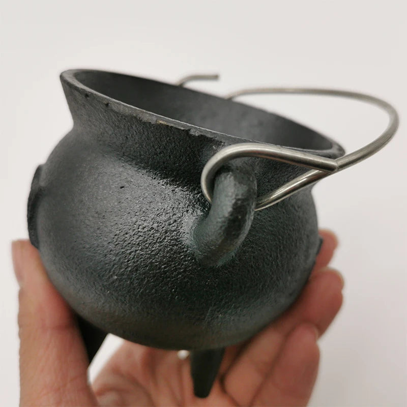 Mini Triple Moon Cast Iron Cauldron