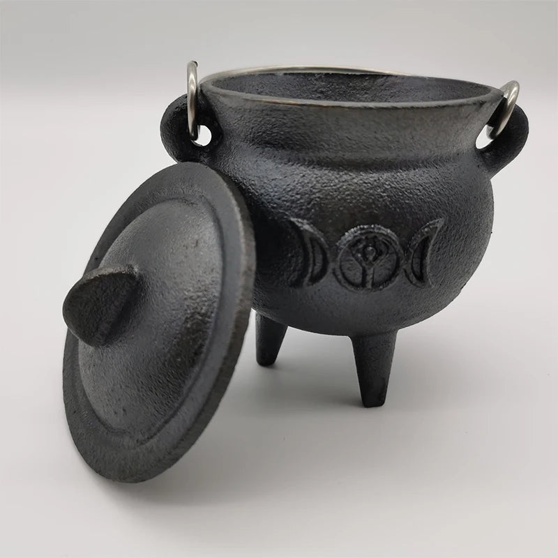 Mini Triple Moon Cast Iron Cauldron