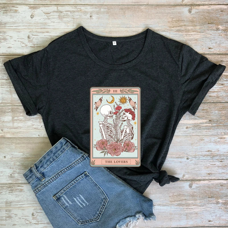 The Lovers Tarot T-Shirt