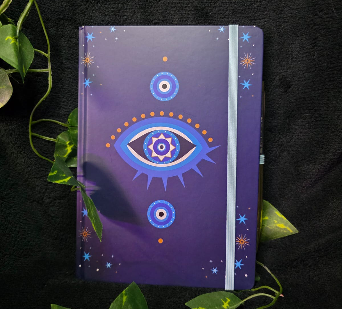 All-Seeing Eye Journal with crystal pen