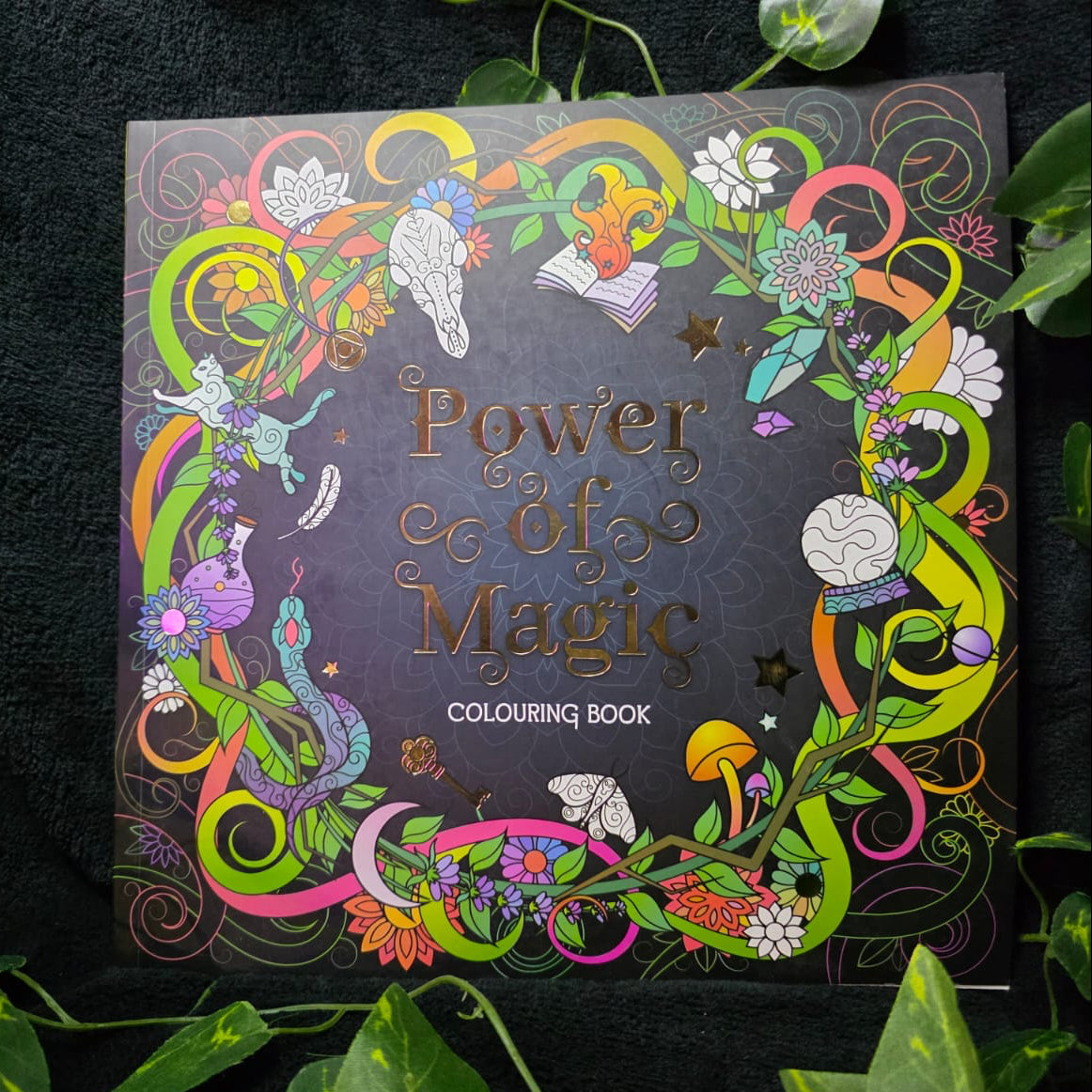 Power of Magic Colouring Book