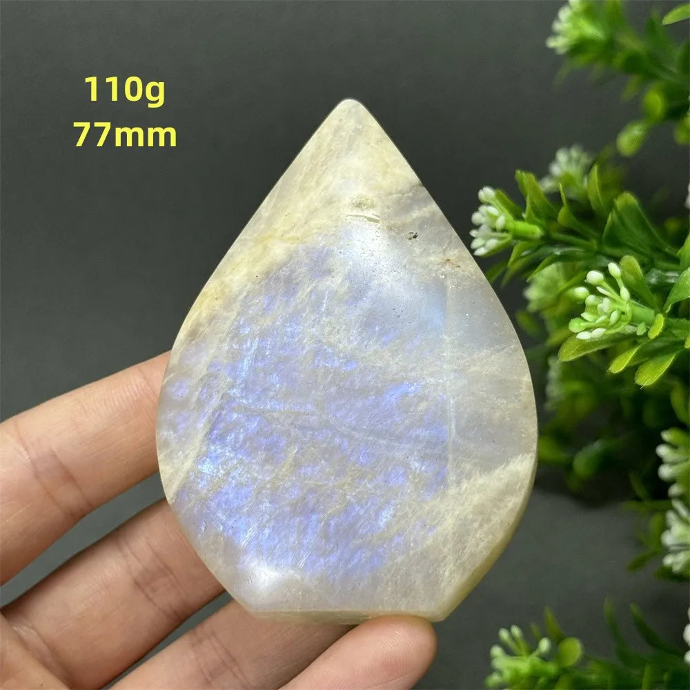 Moonstone Crystal Free Form Droplets