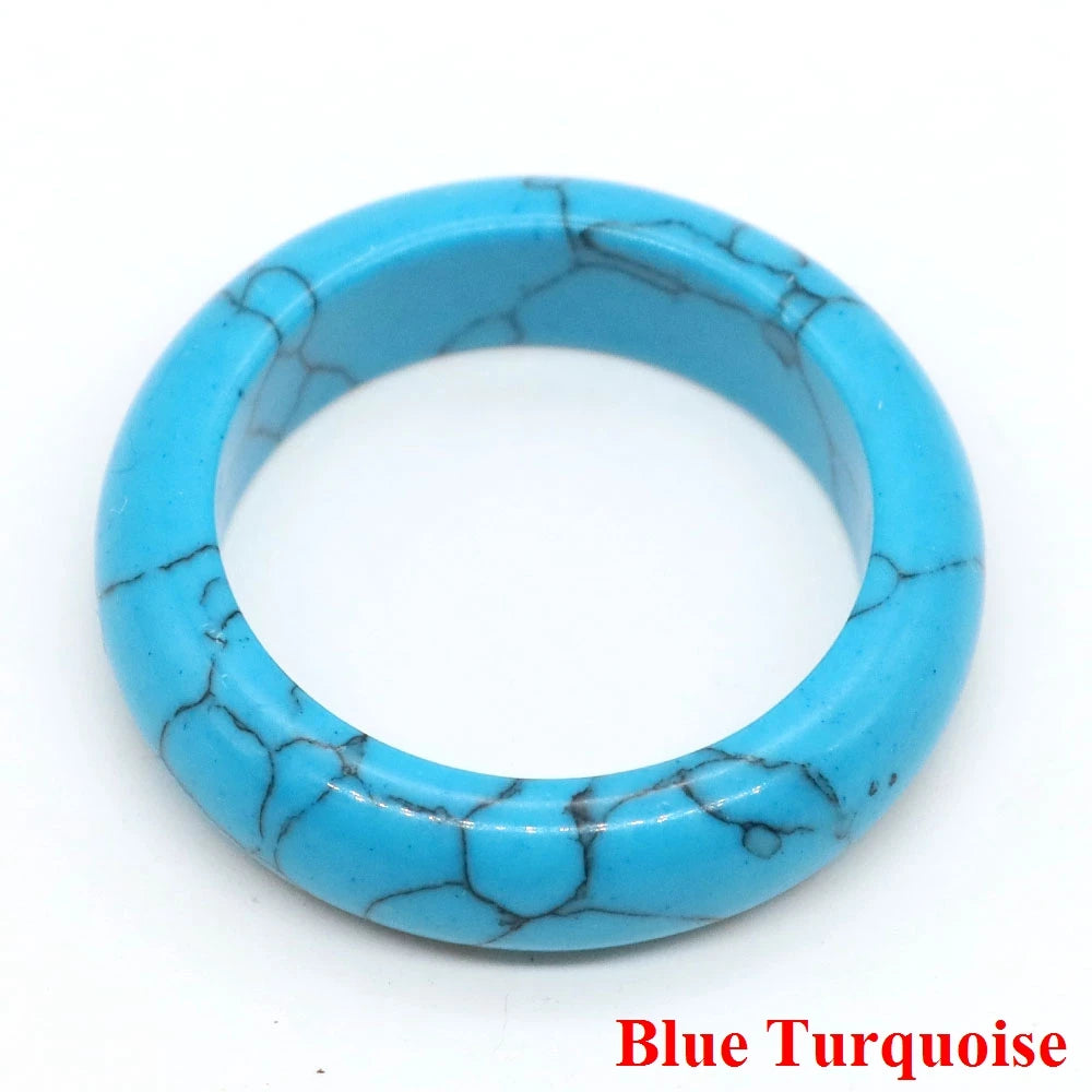 Solid Crystal Rings