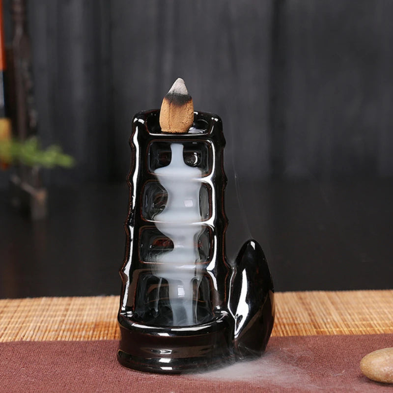 Back Flow Incense Burners - Crimson Ash Collection