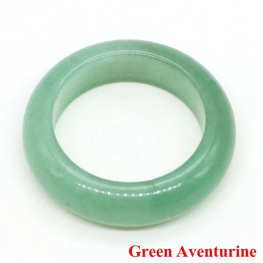 Solid Crystal Rings