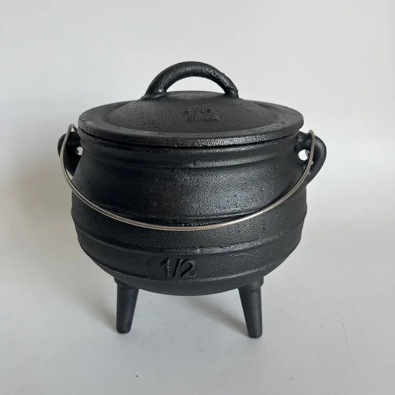 Medium Cast Iron Cauldron 1.2L