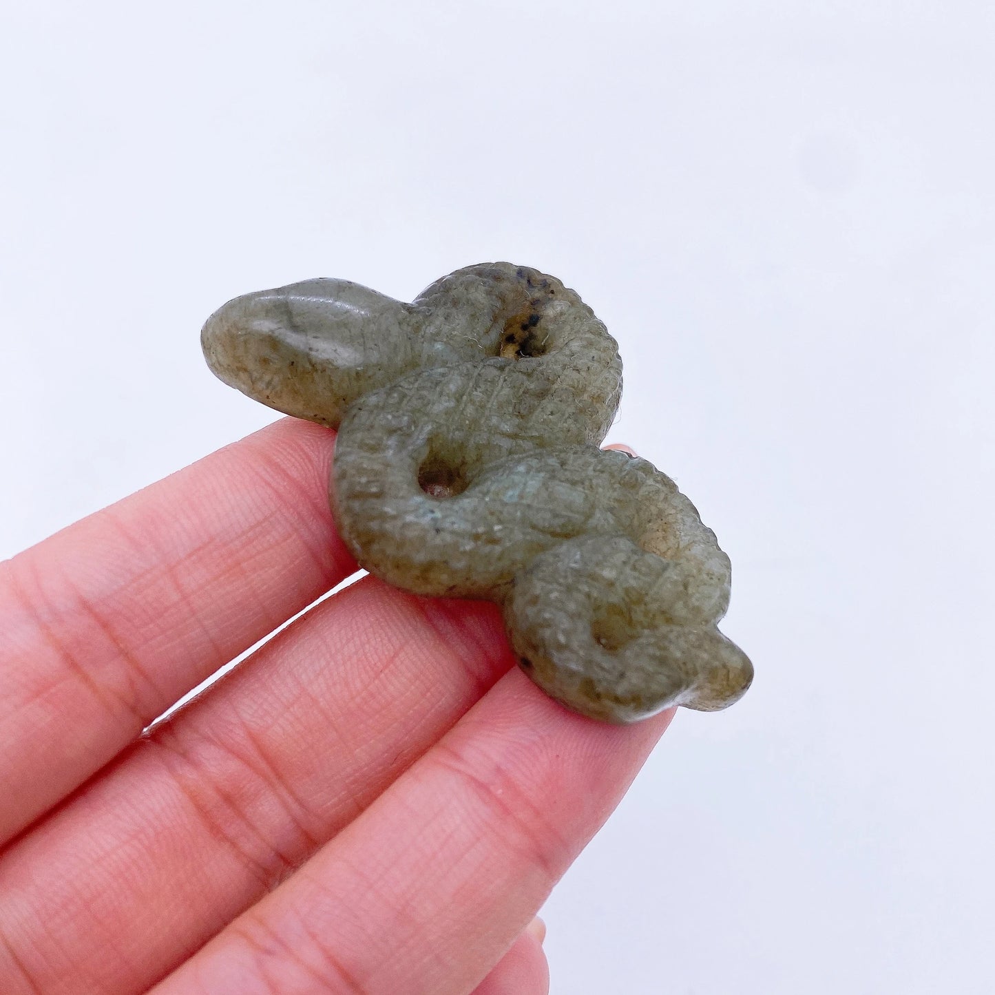 Mini Crystal Snake Carvings