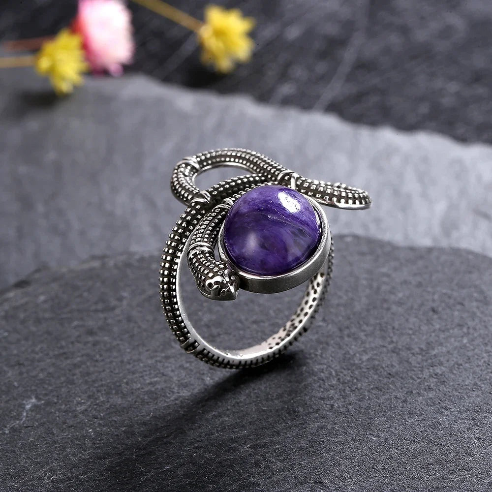 925 Sterling Silver Rings - Serpent Collection