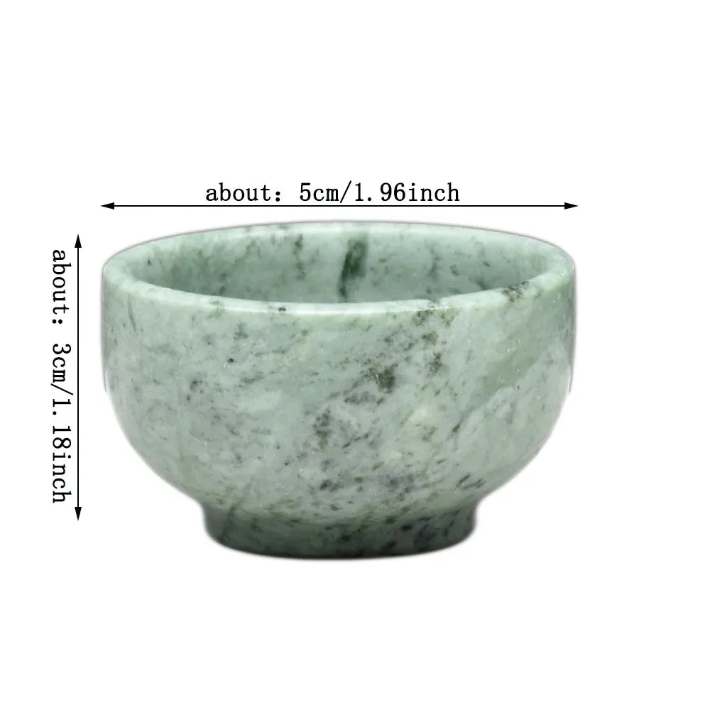 Small Jade Crystal Bowl