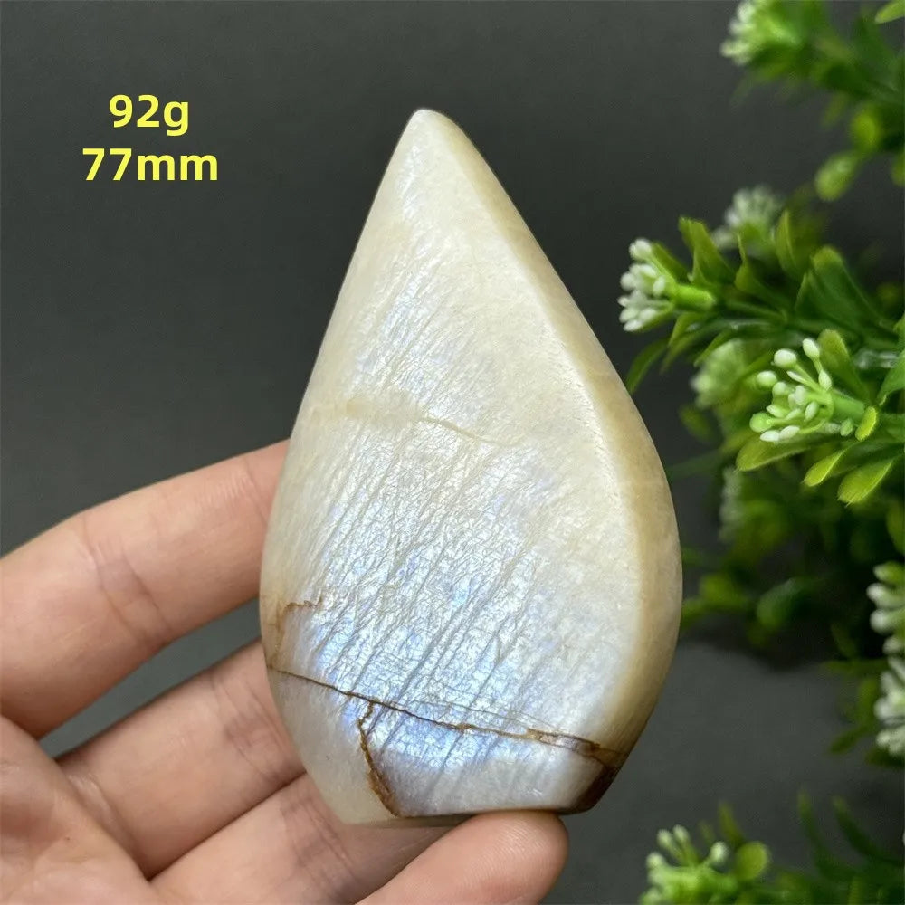 Moonstone Crystal Free Form Droplets