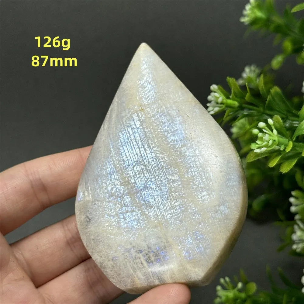 Moonstone Crystal Free Form Droplets