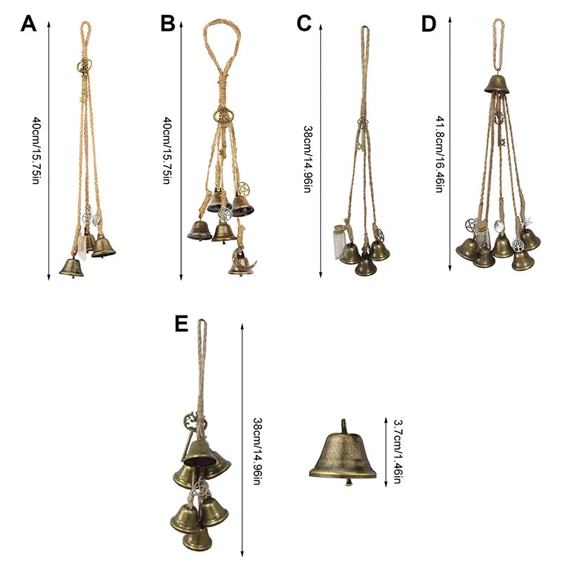 Hanging Witch Bells
