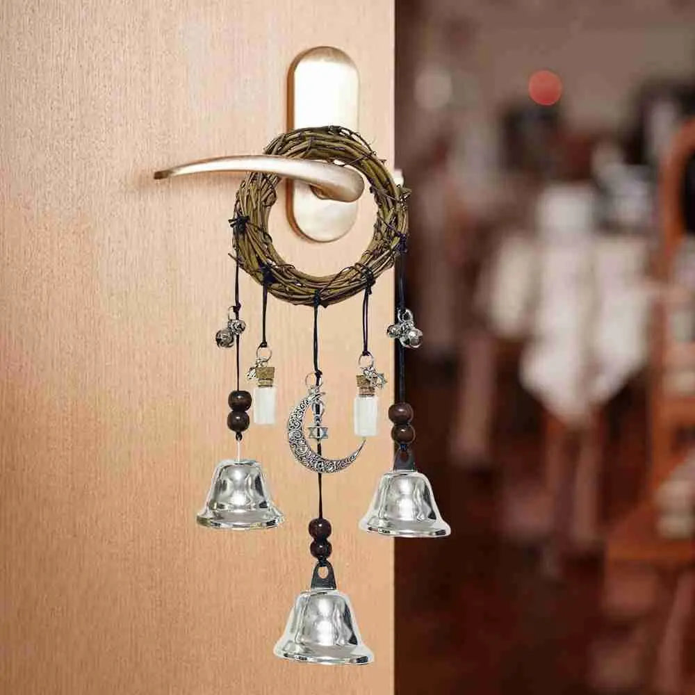 Hanging Wreath Witch Bells