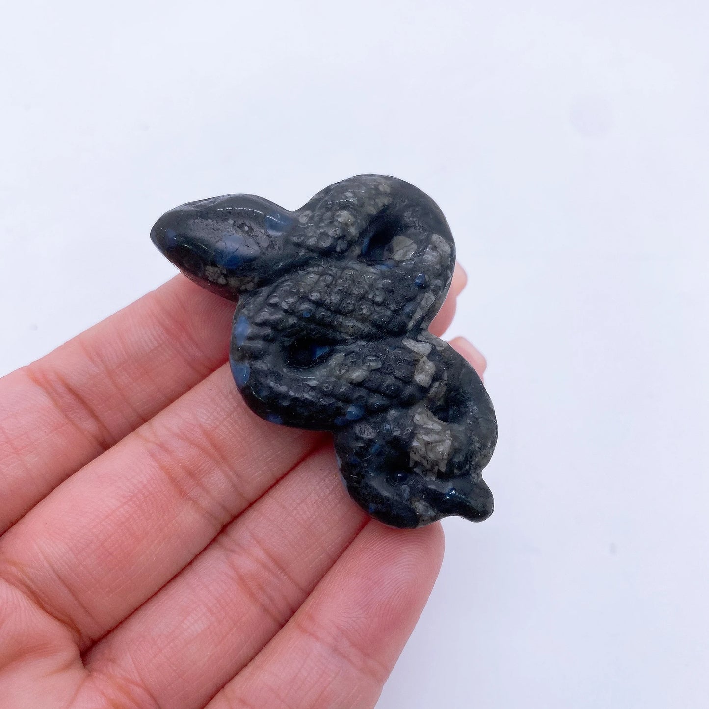 Mini Crystal Snake Carvings