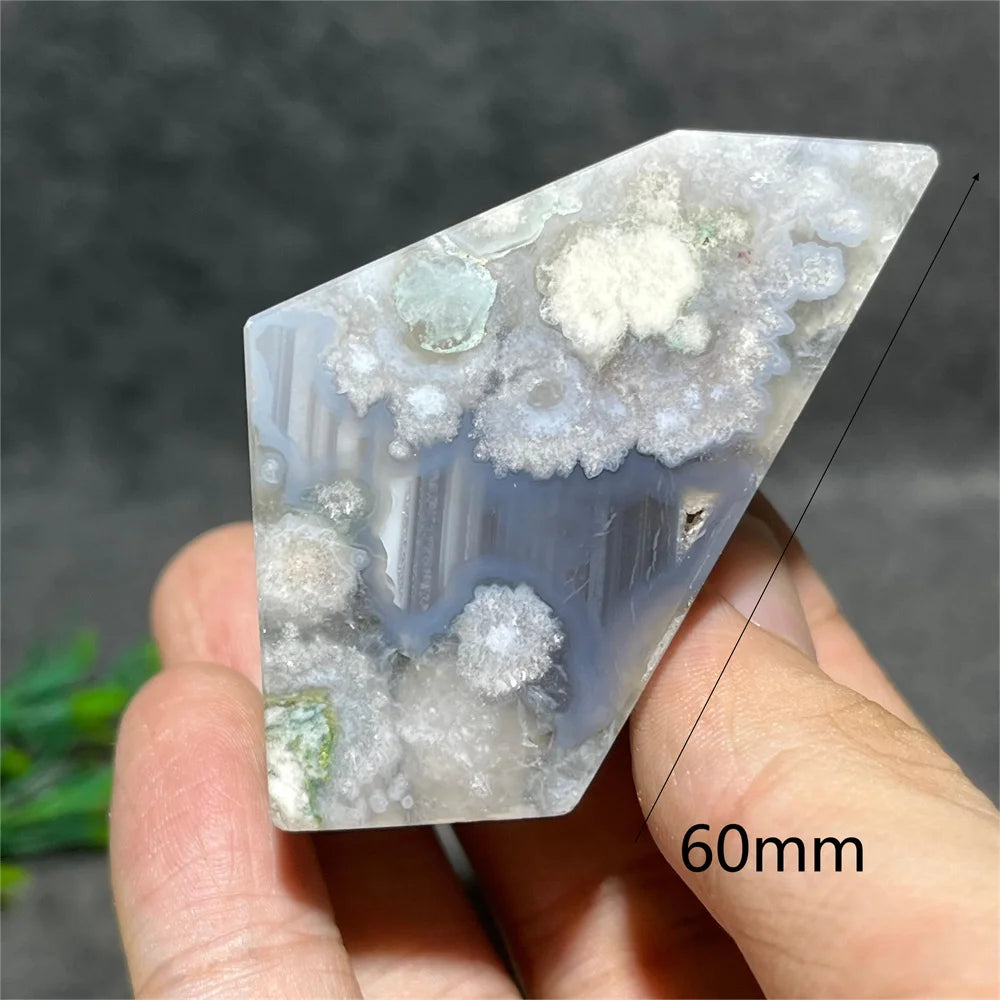 Flower Agate Crystal Free Form