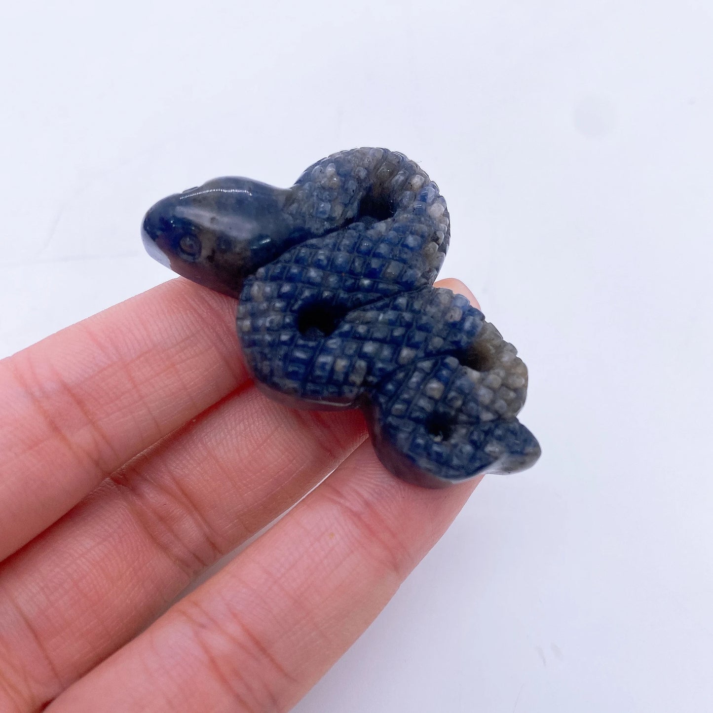Mini Crystal Snake Carvings