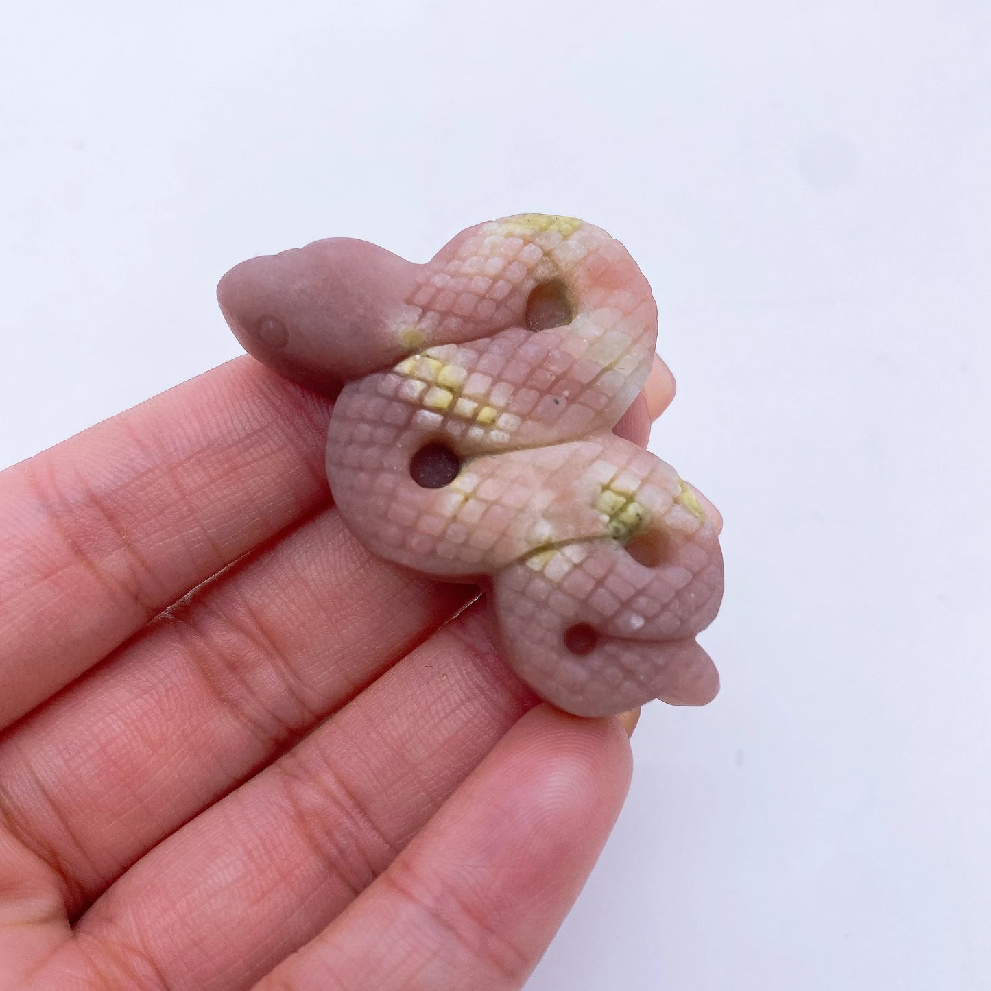 Mini Crystal Snake Carvings