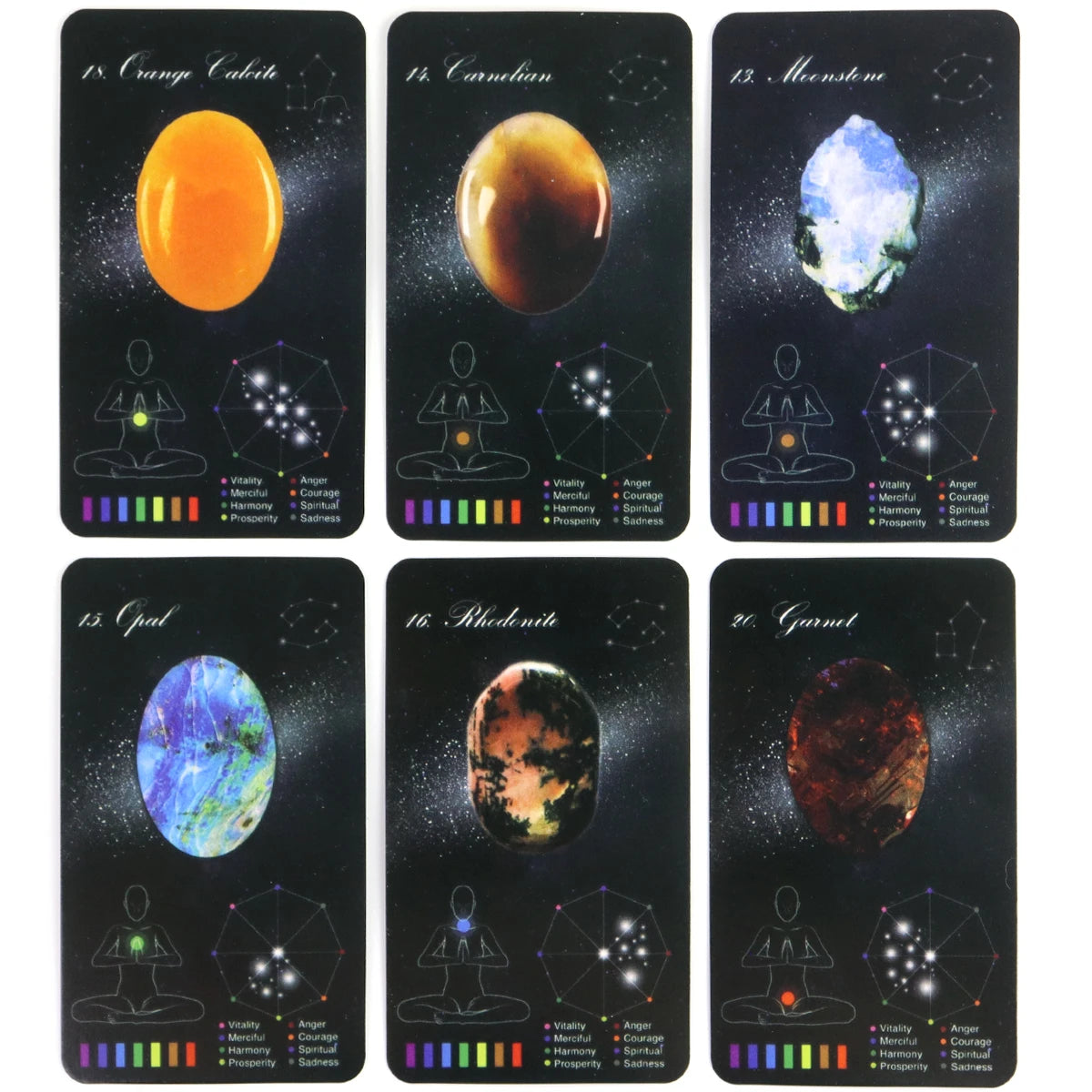 Crystal Healing Oracle Deck