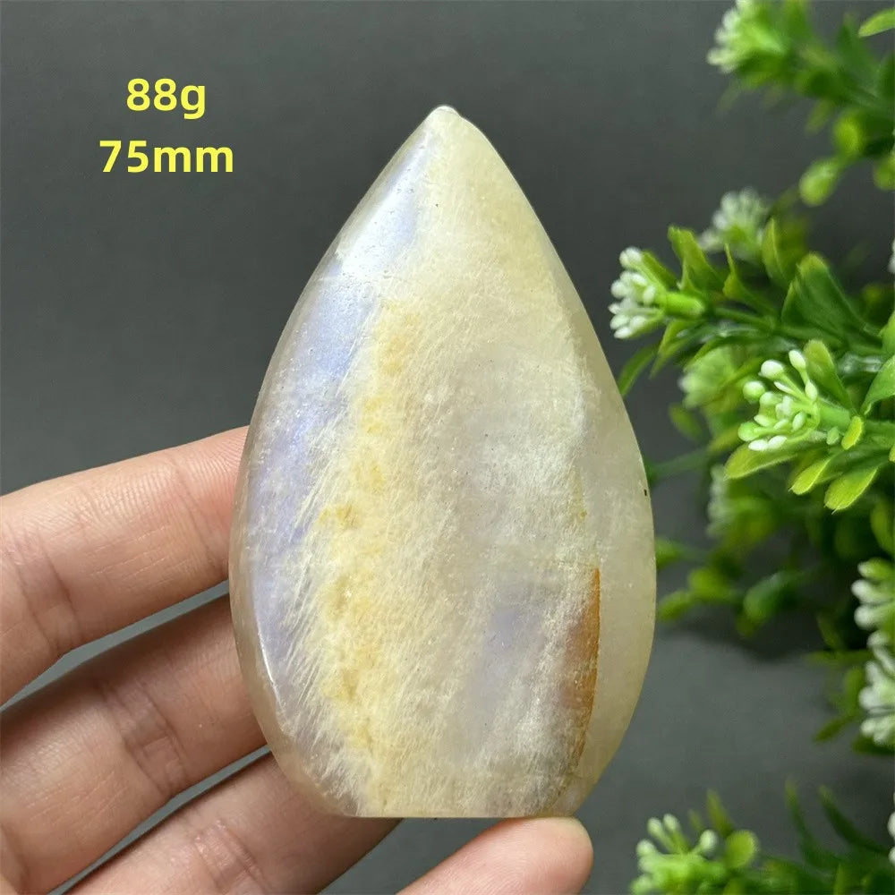 Moonstone Crystal Free Form Droplets