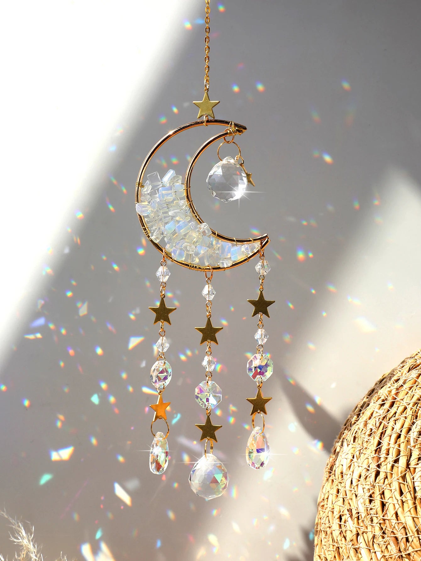 Crystal Suncatchers - Cresent Collection