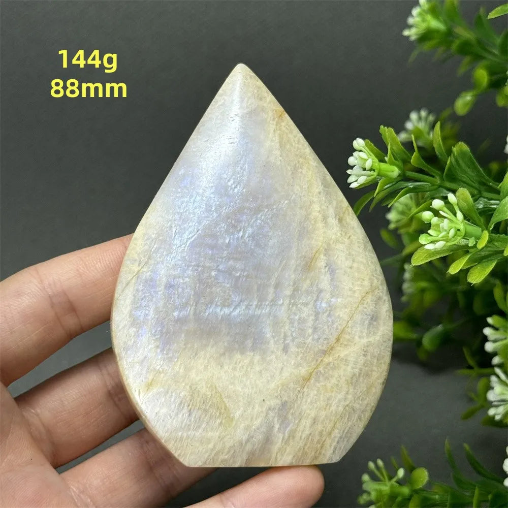 Moonstone Crystal Free Form Droplets