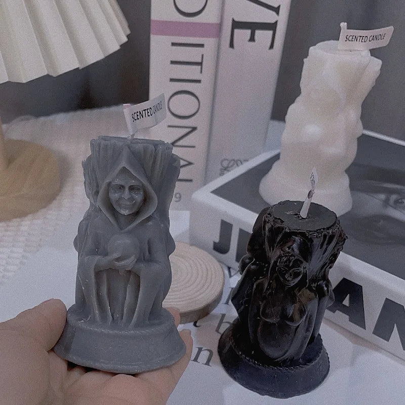 Triple Goddesses Body Candle