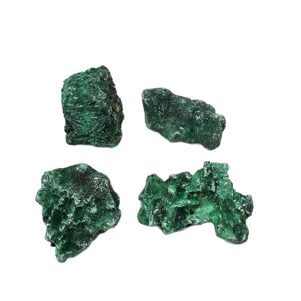 Raw Malachite Crystal Specimens