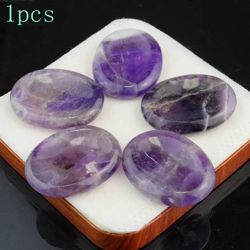 Crystal worry Stones