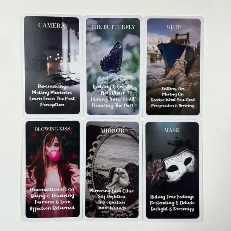 Mystic Red Rose Oracle Deck