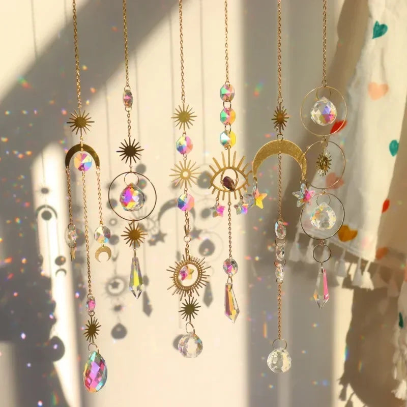 Crystal Suncatchers - Golden Sol Collection