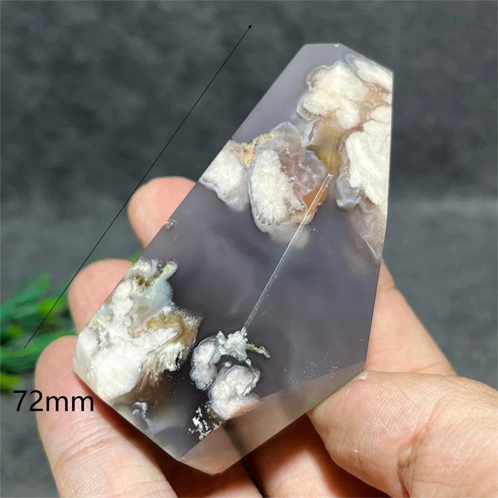 Flower Agate Crystal Free Form