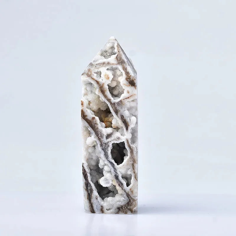 Druzy Agate Column