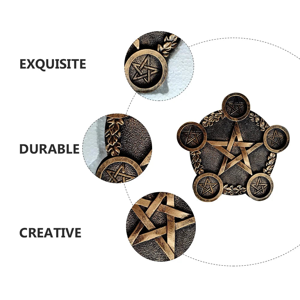 Pentagram Tealight Candle Plate