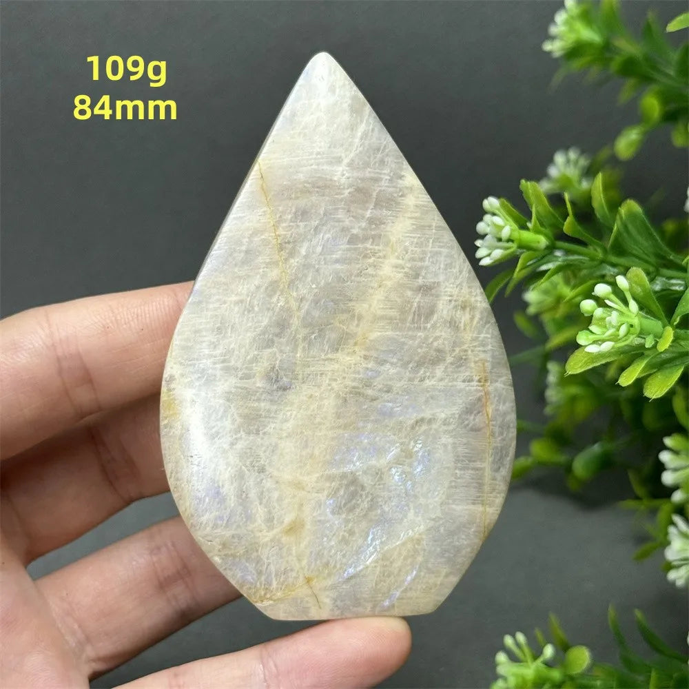 Moonstone Crystal Free Form Droplets