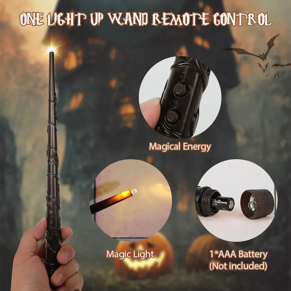 Floating Flameless Candles with Wand - 12 Pcs
