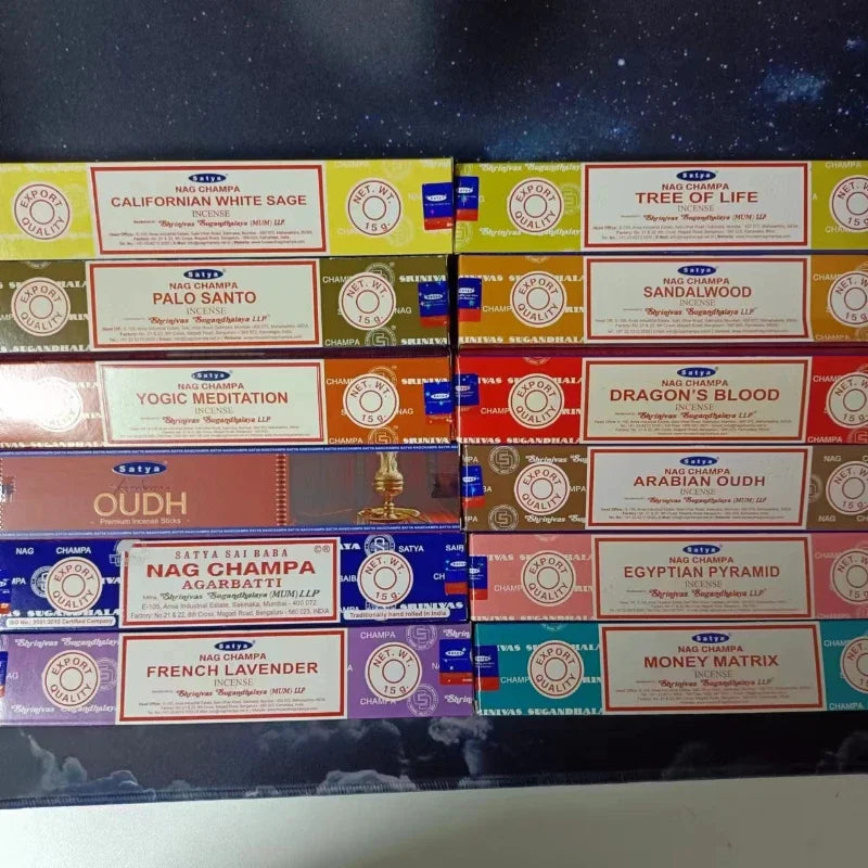 Satya Incense Sticks- 6 or 12 Box Orders