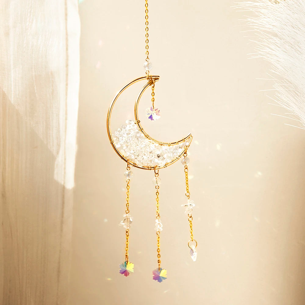 Crystal Suncatchers - Cresent Collection