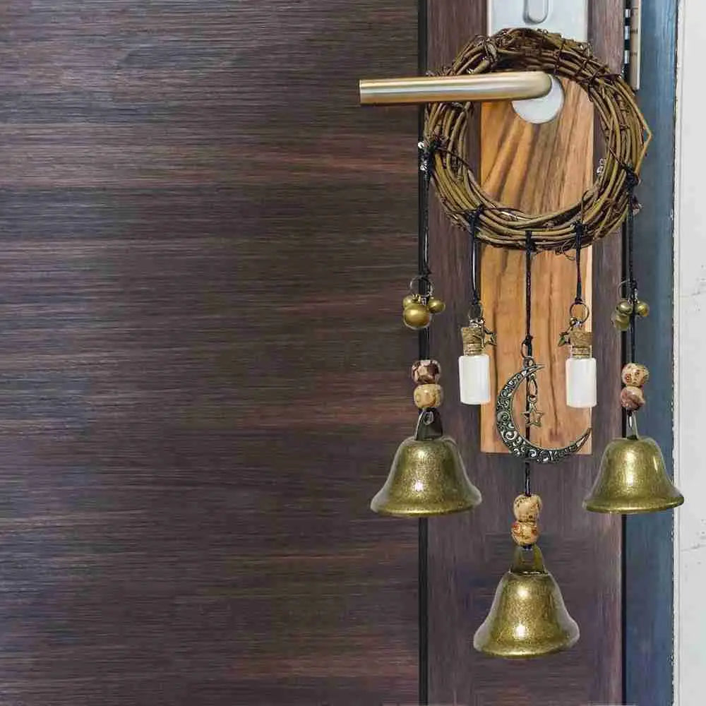 Hanging Wreath Witch Bells