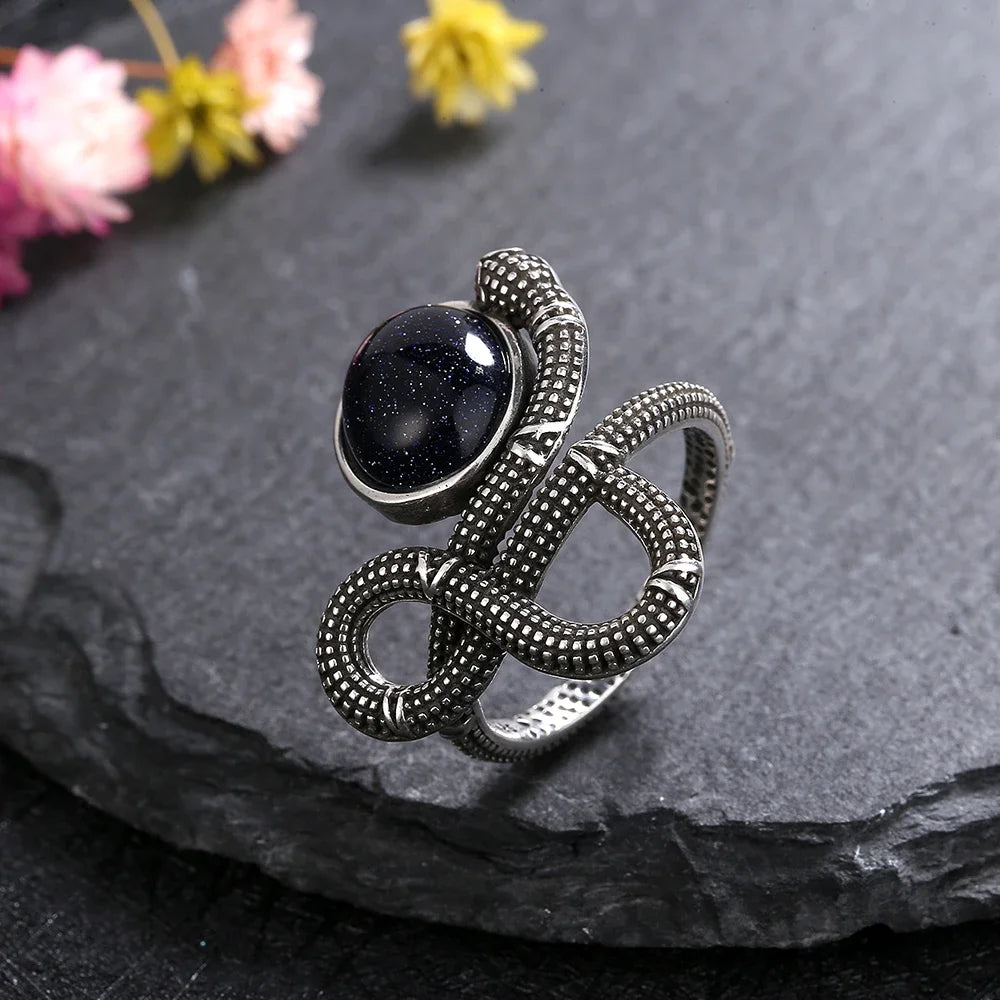 925 Sterling Silver Rings - Serpent Collection
