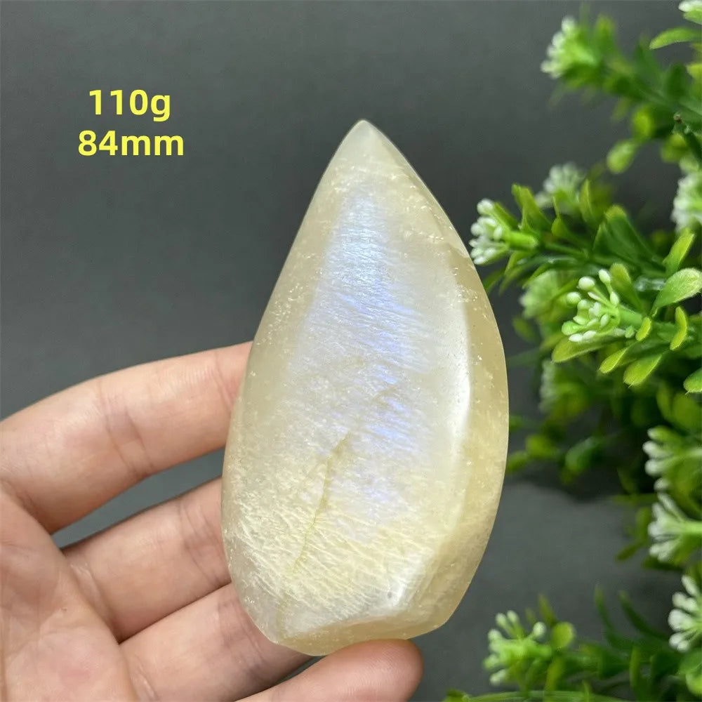 Moonstone Crystal Free Form Droplets