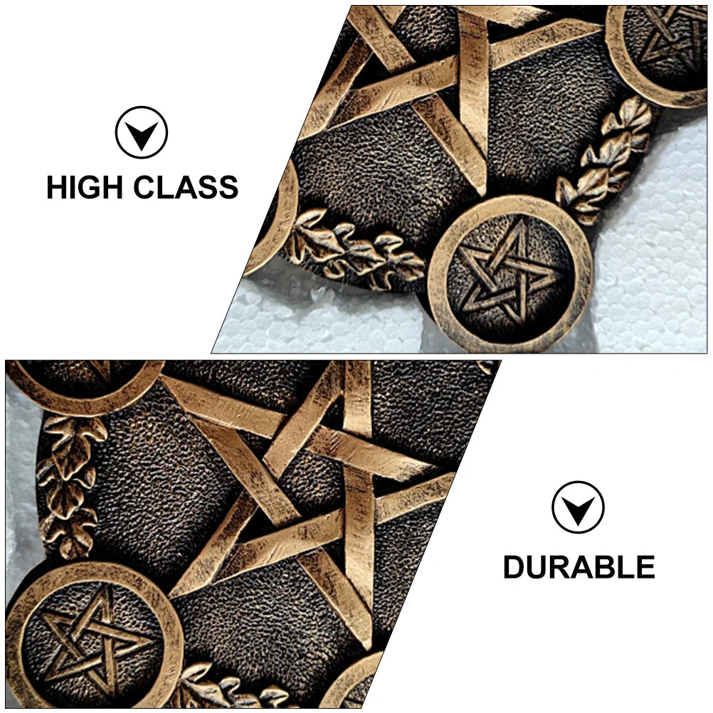 Pentagram Tealight Candle Plate