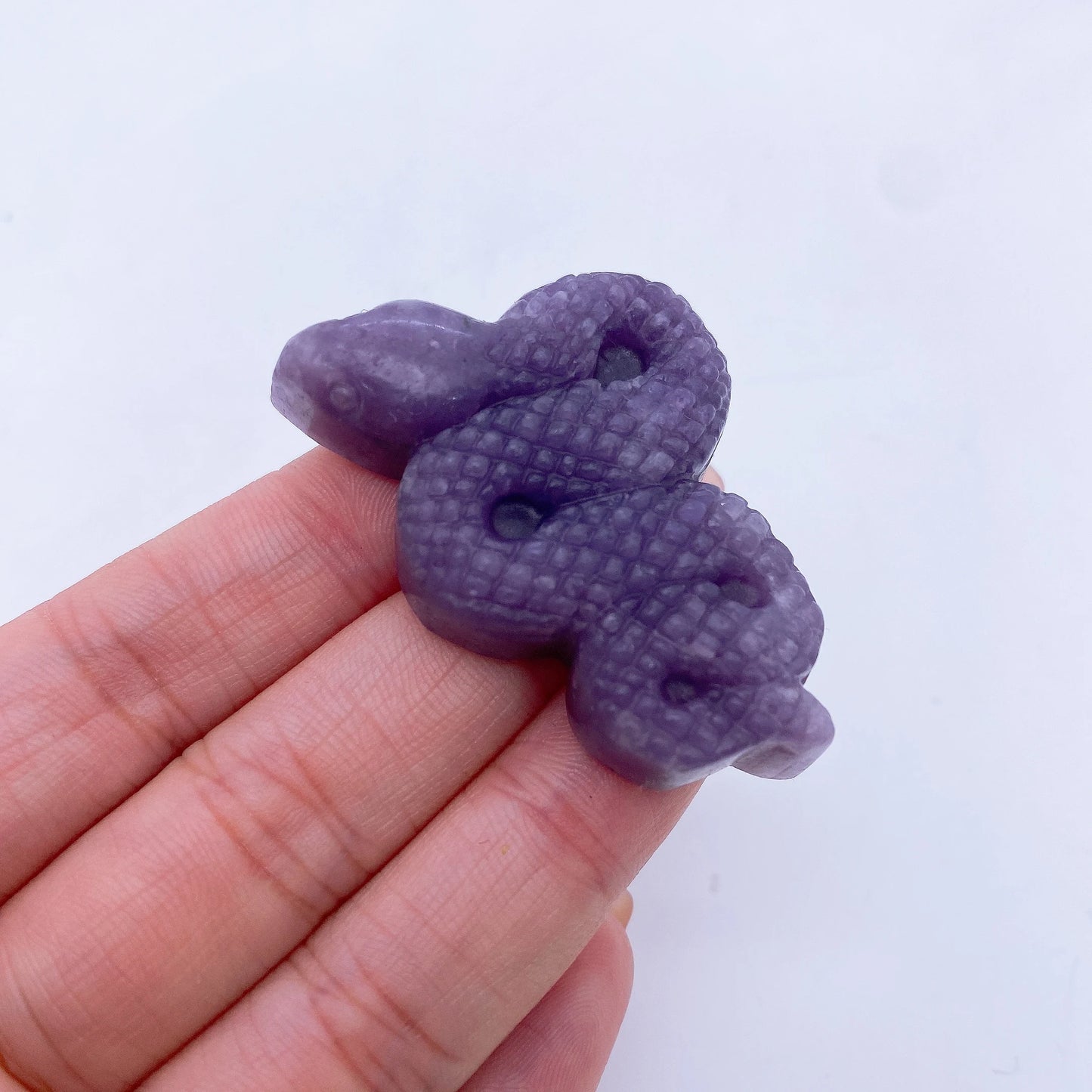 Mini Crystal Snake Carvings