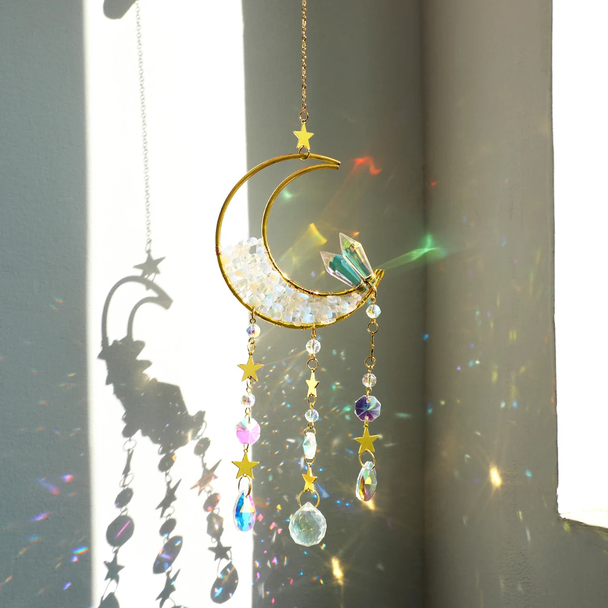 Crystal Suncatchers - Cresent Collection